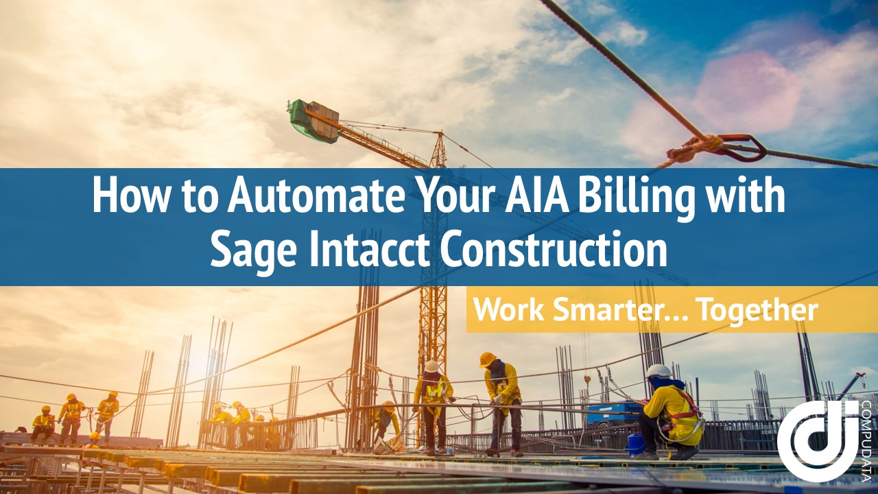 Webinar Replay How To Automate Your Aia Billing