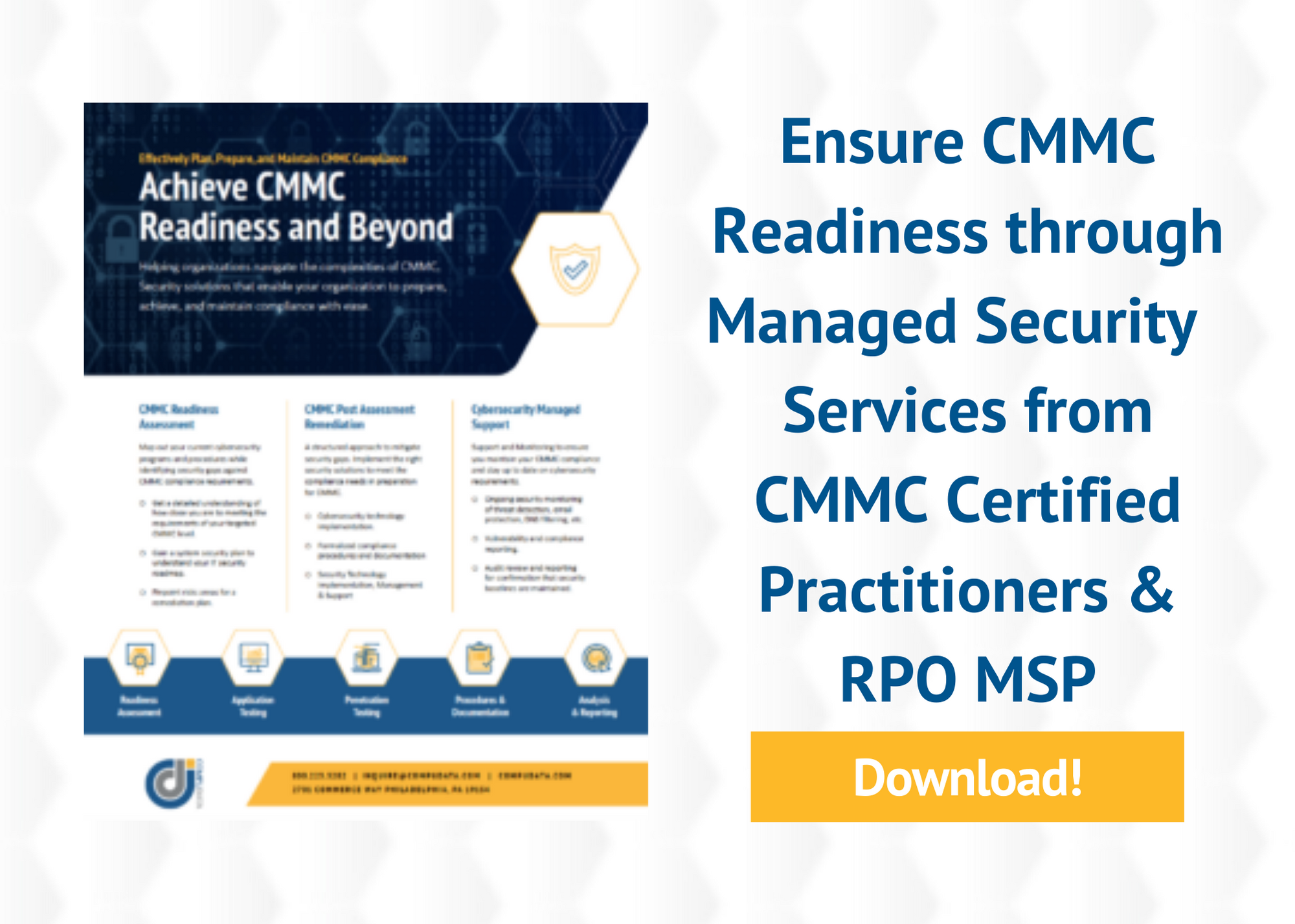 Achieve CMMC Readiness and Beyond - CompuData