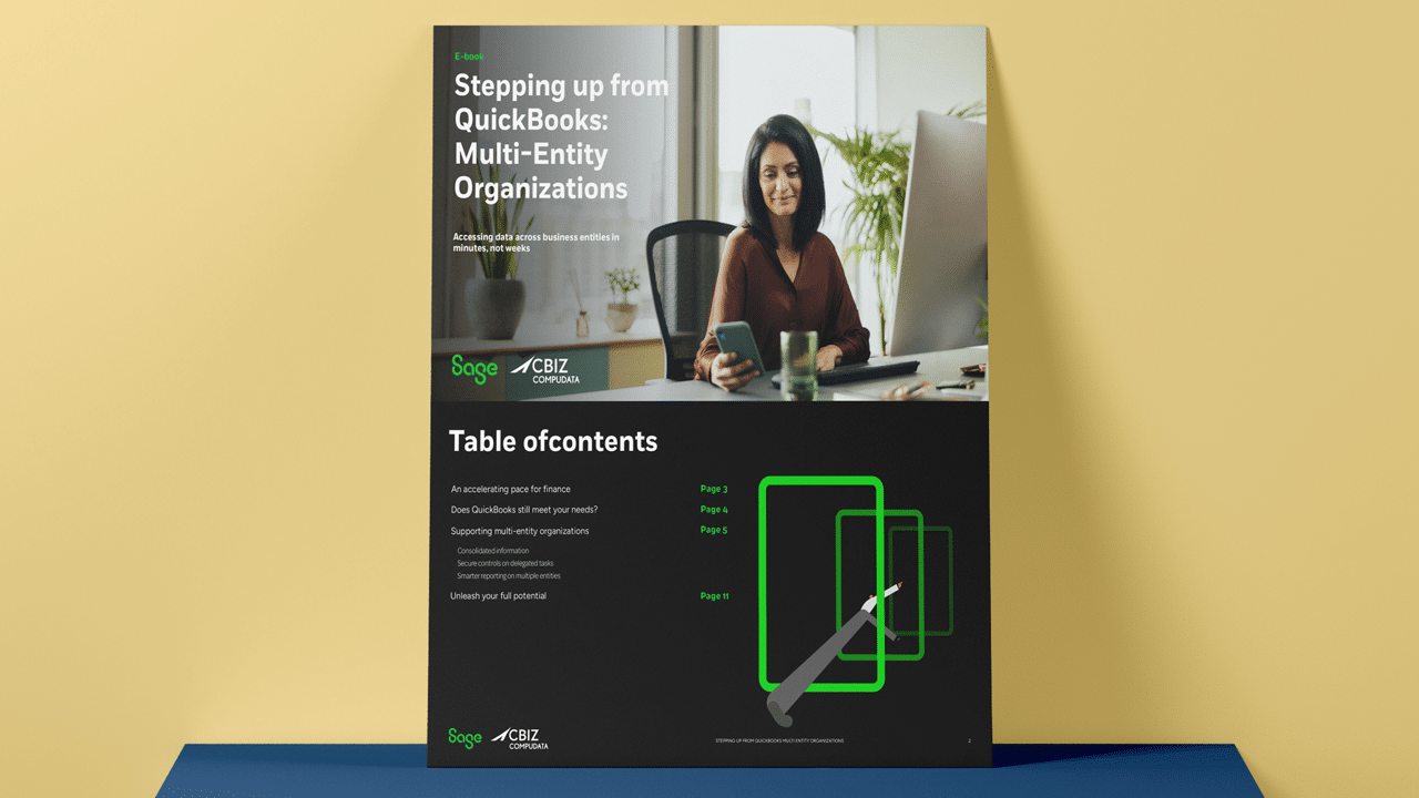 Stepping up from QuickBooks: Multi-Entity Organizations
