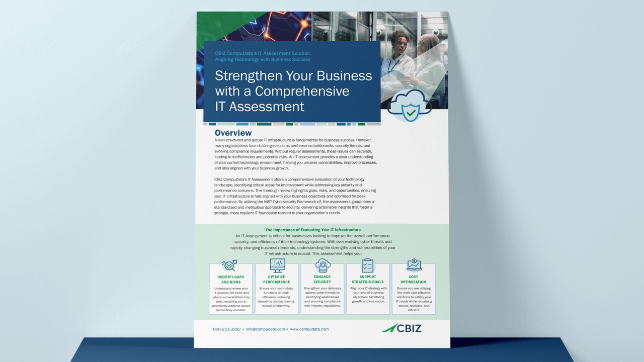 Strengthen Your Business with a Comprehensive IT Assessment