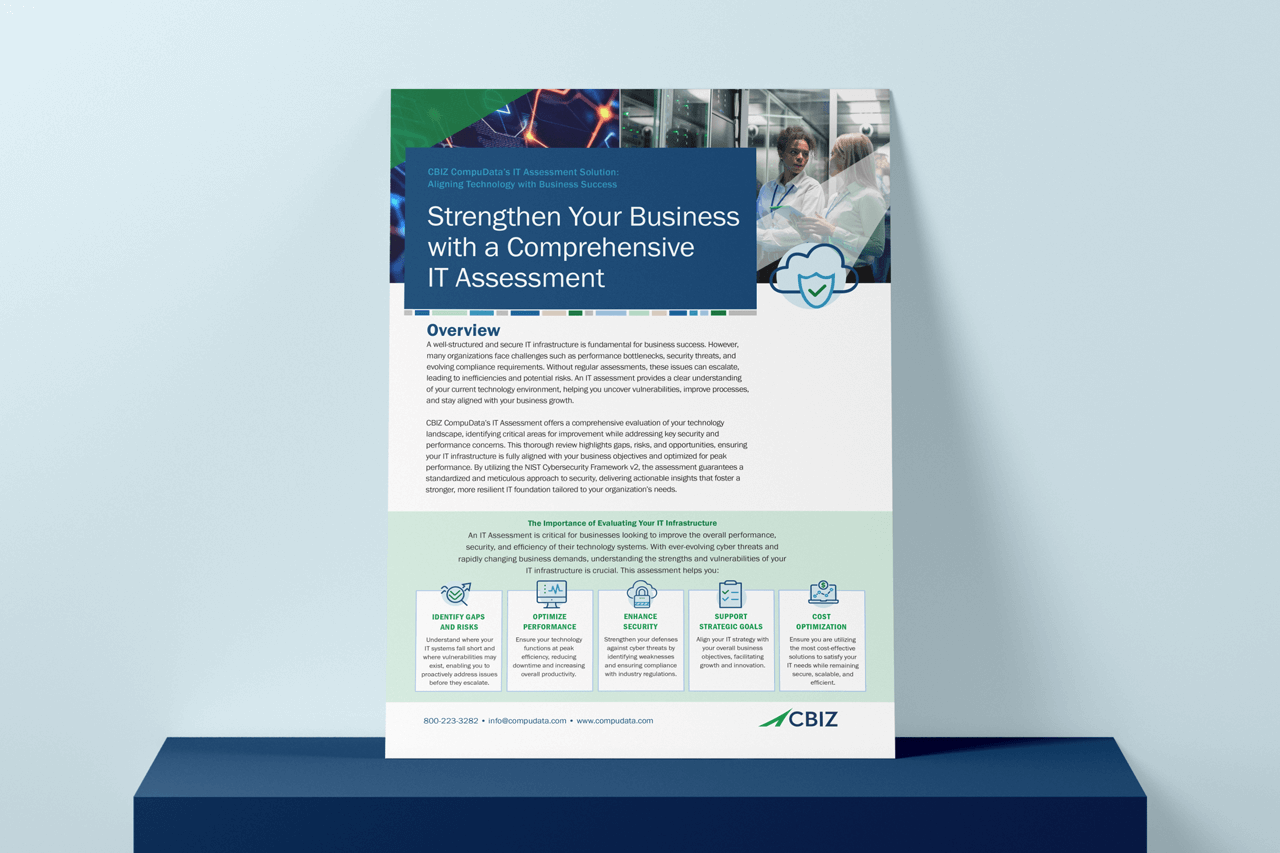 Strengthen Your Business with a Comprehensive IT Assessment