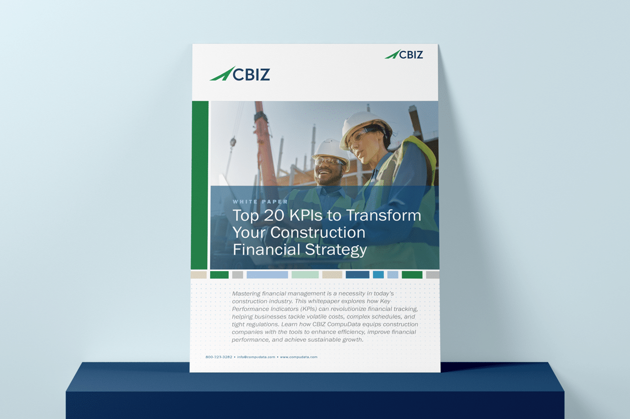 Top 20 KPIs to Transform Your Construction Financial Strategy